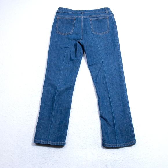 Jones NY Jeans Womens 12 - 32x28 Today Jean Straight Med Blue Wash Denim *READ - Picture 2 of 10